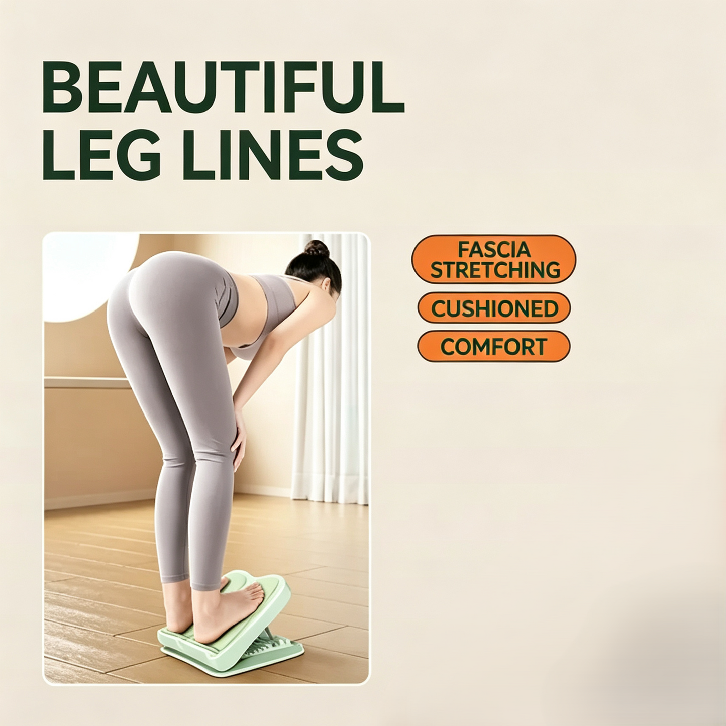Adjustable Calf Stretch Board for Leg Muscle Relief
