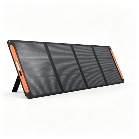 200W Portable Foldable Solar Panel with Stand - IP68 Waterproof