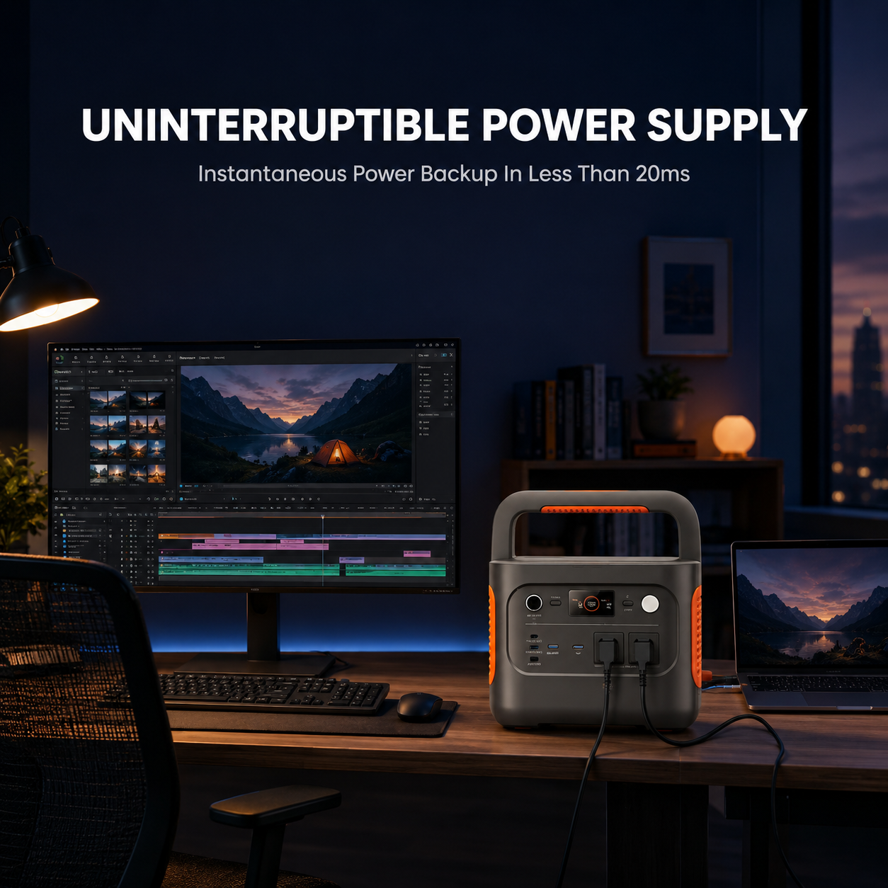 1070Wh Solar Generator Kit + FREE 200W Solar Panel (Limited BOGO)
