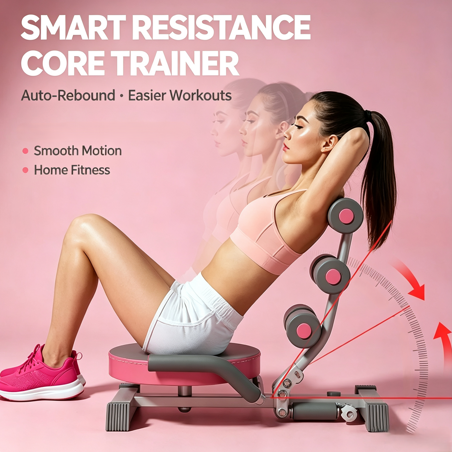 All-in-One Core Trainer Abdominal Workout Machine