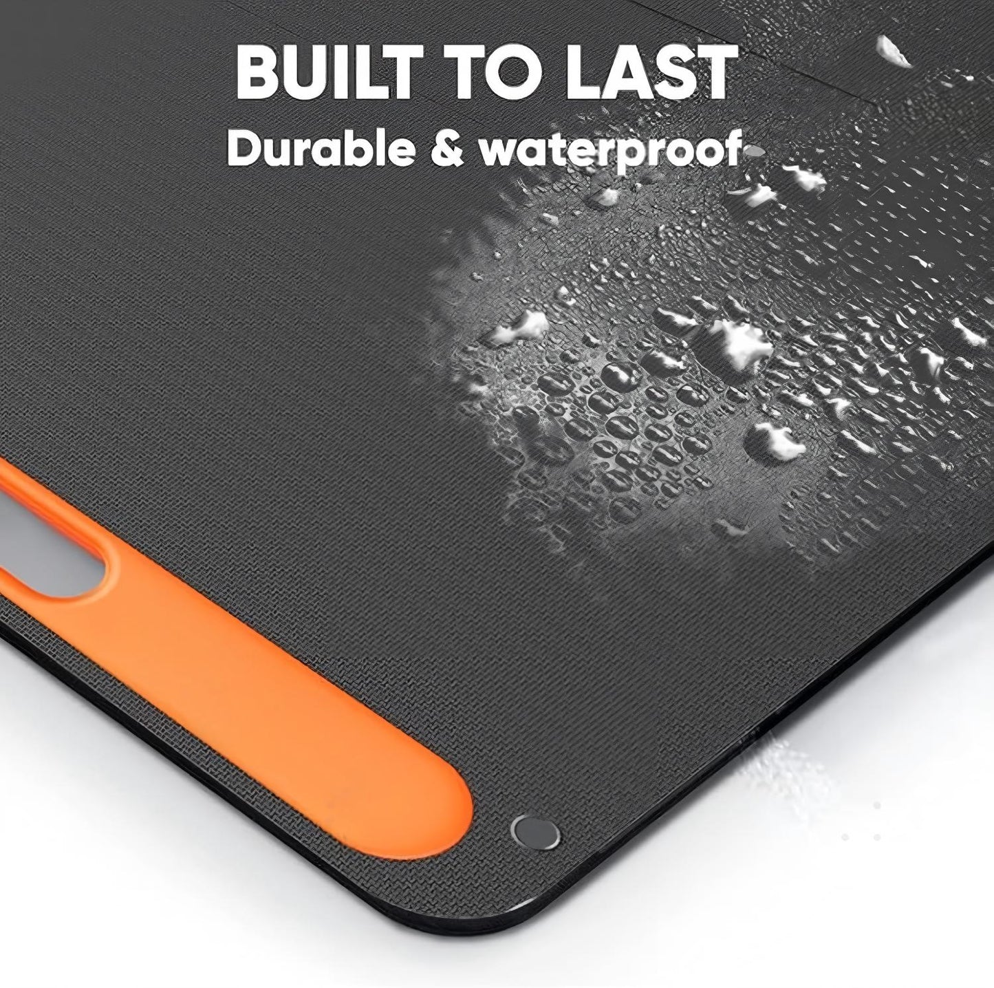 200W Portable Foldable Solar Panel with Stand - IP68 Waterproof