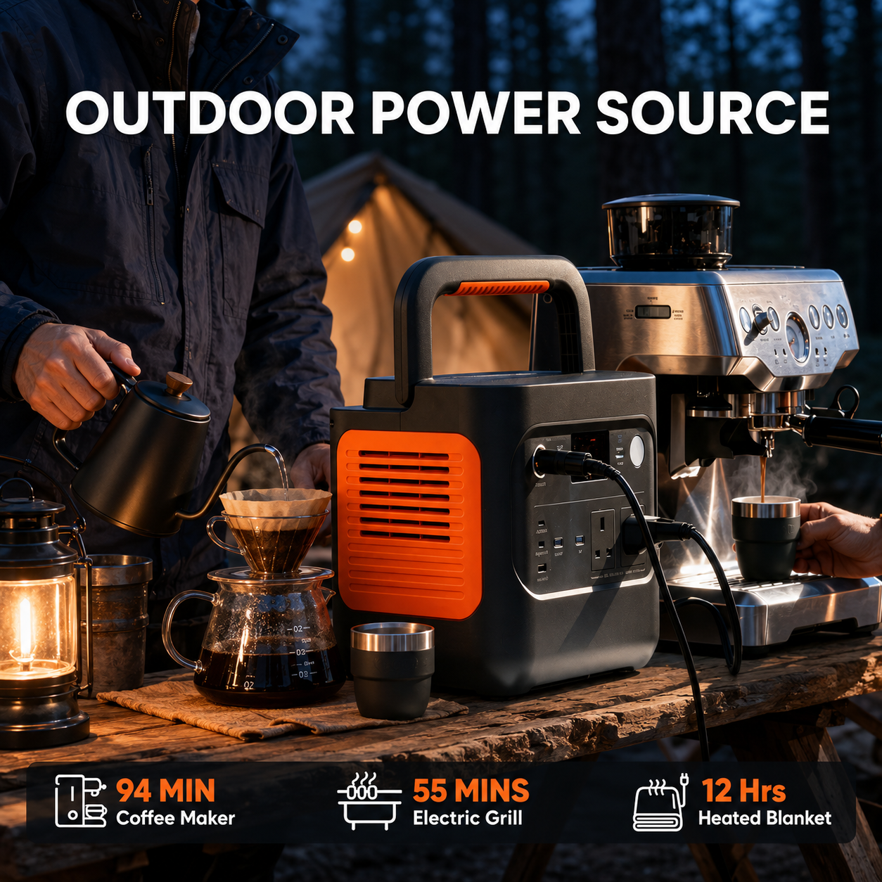 1070Wh Solar Generator Kit + FREE 200W Solar Panel (Limited BOGO)